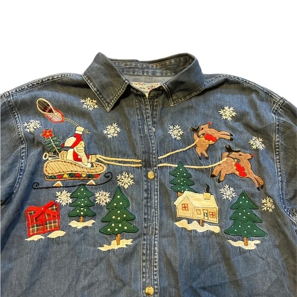 Christmas Santa winter Long sleeve - Picture 2 of 2